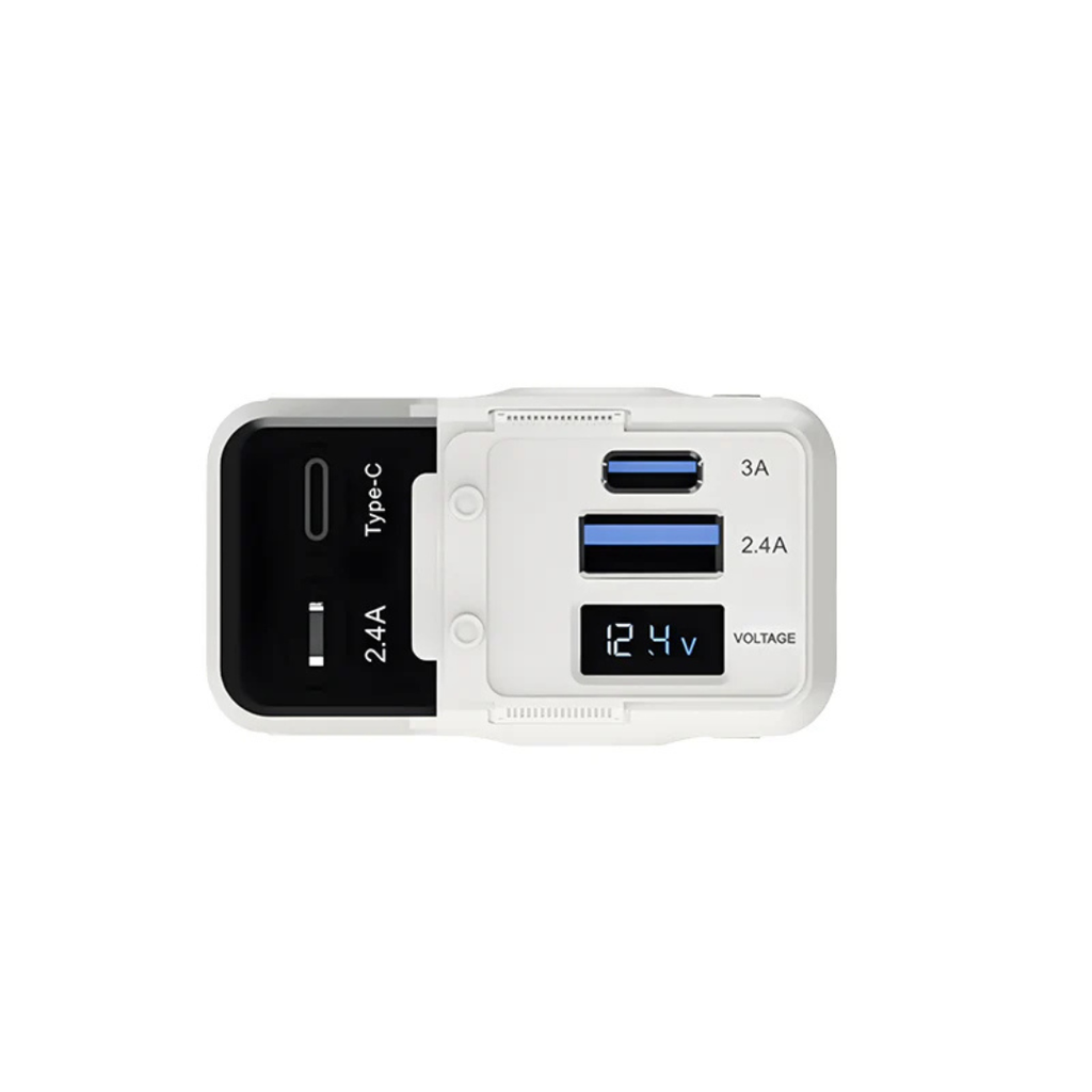 Cartalio 66W Dual Fast Charge Car Adapter + 2 FREE Cables