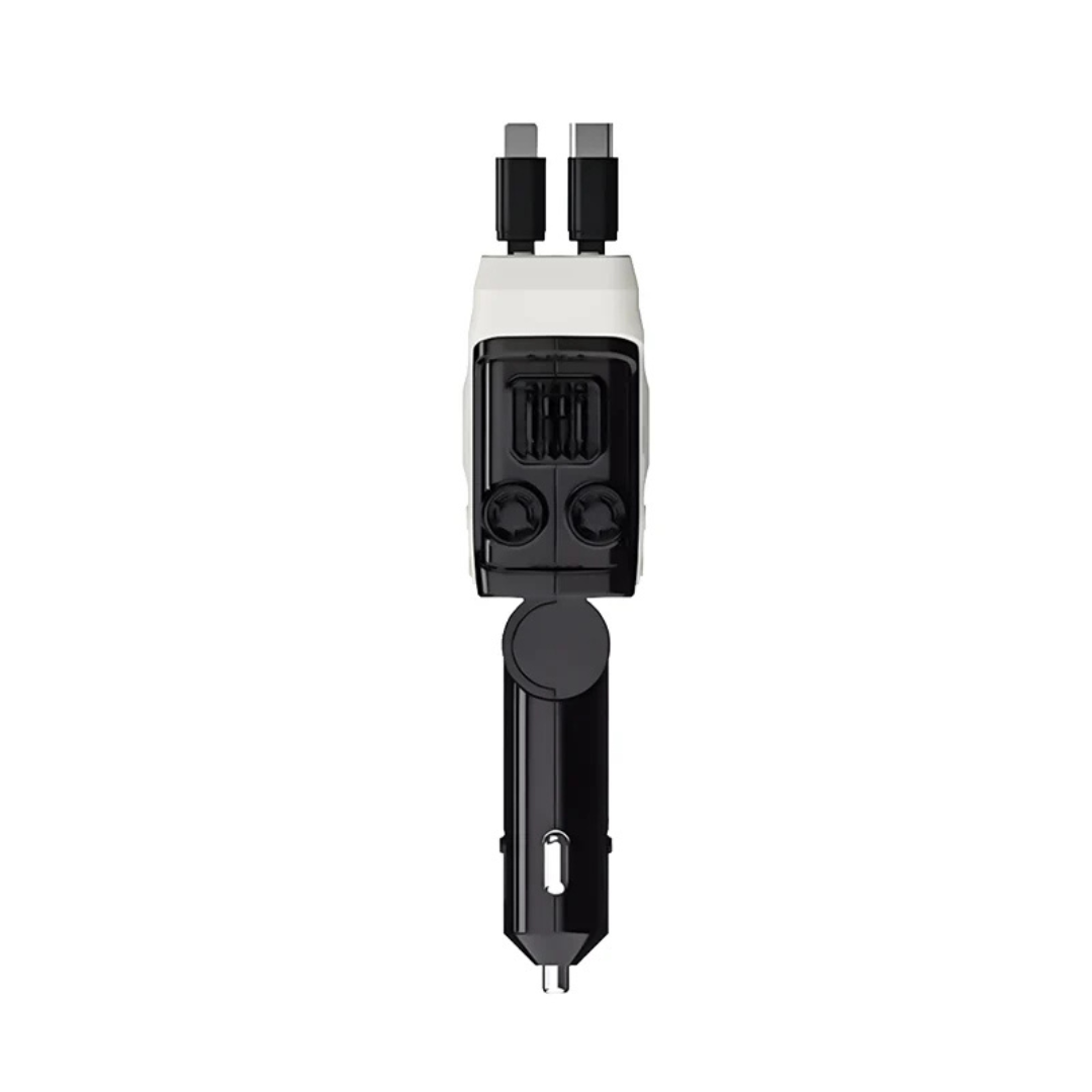 Cartalio 66W Dual Fast Charge Car Adapter + 2 FREE Cables
